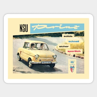 NSU PRINZ - brochure Sticker